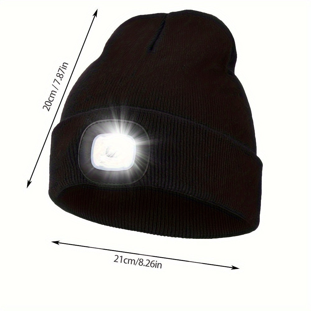 LED Beanie mit Licht für Abenteuer