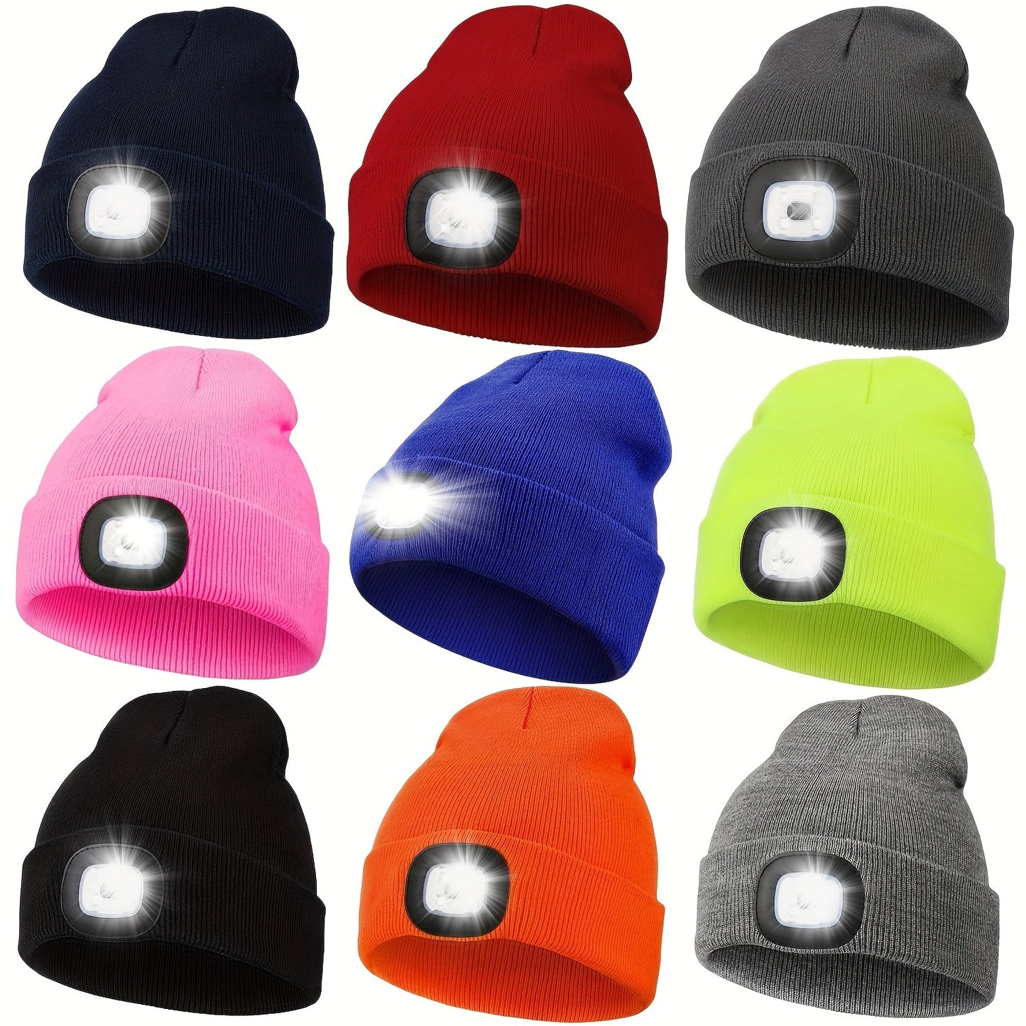 LED Beanie mit Licht für Abenteuer