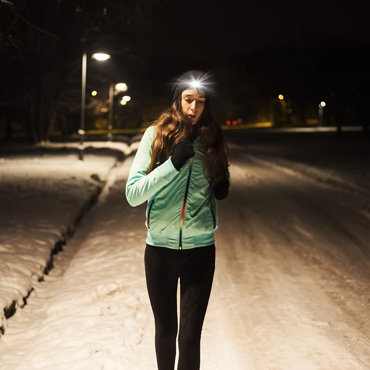 LED Beanie mit Licht für Abenteuer