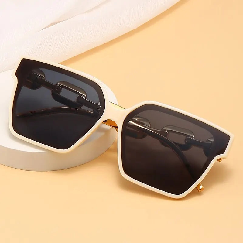 2023 neuen Frauen Rechteck Vintage Sonnenbrillen