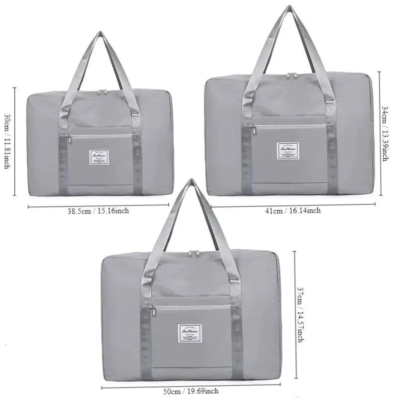 1pc rosa/blau/grau Reise große Kapazität Aufbewahrung Tasche